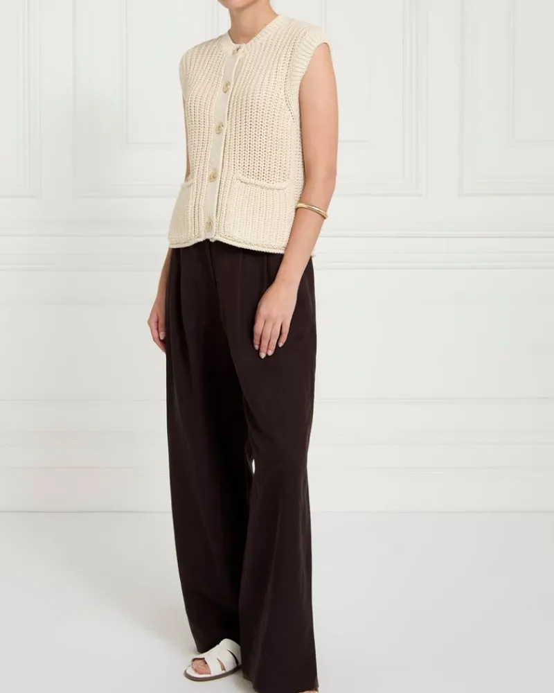 Outlet Dunnes Stores Gallery Short Sleeve Button Cardigan