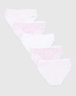 Outlet Dunnes Stores Girls Briefs - Pack Of 5 (2-14 Years)