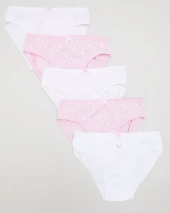 Sale Dunnes Stores Girls Briefs - Pack Of 5 (2-14 years)