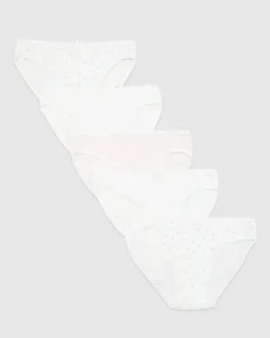Clearance Dunnes Stores Girls Briefs - Pack Of 5 (2-14 Years)