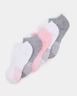 Sale Dunnes Stores Girls Design Socks - 5 Pack
