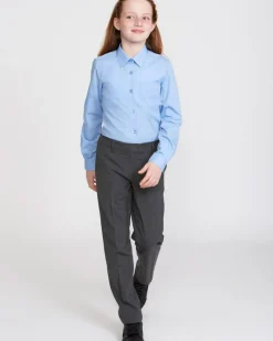 New Dunnes Stores Girls Stretch Slim Fit Trousers