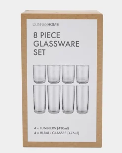 Online Dunnes Stores Glass Set (8 Piece)