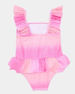 Discount Dunnes Stores Glitter Swimsuit (18 Months-5 Years)