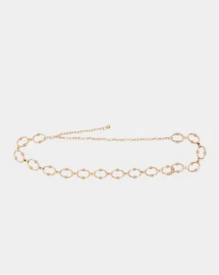 New Dunnes Stores Gold Detail Chain Belt
