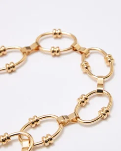 New Dunnes Stores Gold Detail Chain Belt