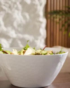Best Dunnes Stores Hammered White Serving Bowl