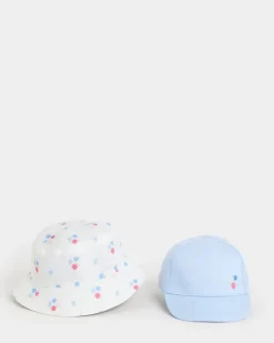Outlet Dunnes Stores Hat - Pack Of 2 (6 Months-6 Years)
