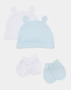 Clearance Dunnes Stores Hat And Mitts - Pack Of 2
