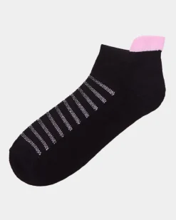 Sale Dunnes Stores Heel Guard Cotton Trainer Socks - Pack Of 5