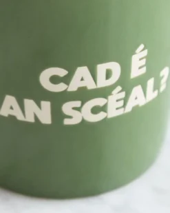 Sale Dunnes Stores Helen James Considered Cad É An Scéal? Mug