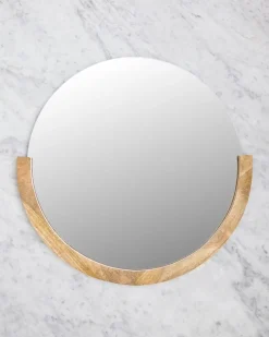 Clearance Dunnes Stores Helen James Considered Greta Half Wood Mirror