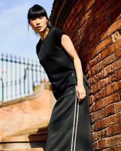 New Dunnes Stores Helen Steele Black Cap Sleeve Top