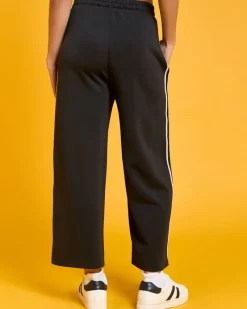Outlet Dunnes Stores Helen Steele Black Modal Crop Soft Touch Trousers