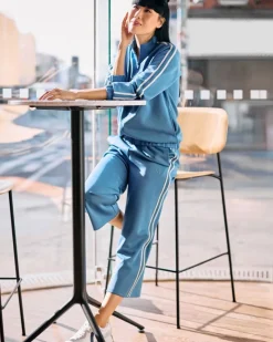 Fashion Dunnes Stores Helen Steele Blue Modal Soft Touch Side Tape Jacket