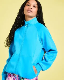 Online Dunnes Stores Helen Steele Blue Neo Zip Through