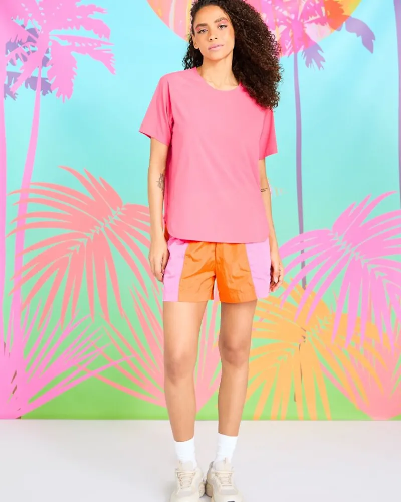 Fashion Dunnes Stores Helen Steele Coral Performance T-Shirt