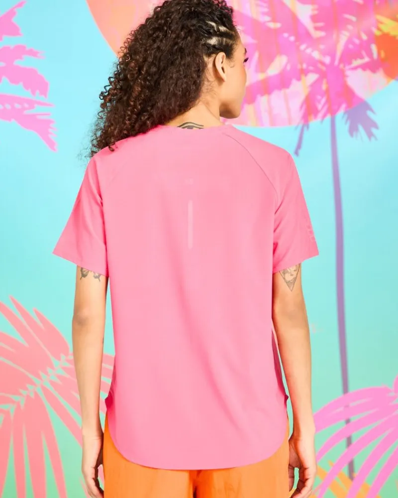 Fashion Dunnes Stores Helen Steele Coral Performance T-Shirt