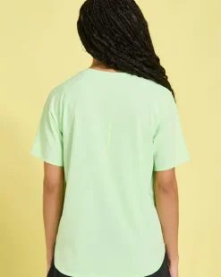 Fashion Dunnes Stores Helen Steele Lime Reflective Performance Tee