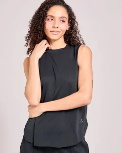 Hot Dunnes Stores Helen Steele Soft Touch Black Modal Vest