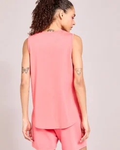 Fashion Dunnes Stores Helen Steele Soft Touch Coral Modal Vest