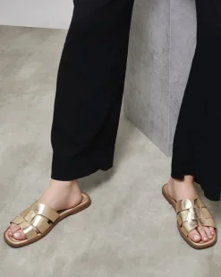 Hot Dunnes Stores H-Front Slider Sandals