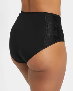 Online Dunnes Stores High Rise Cotton Lace Full Brief