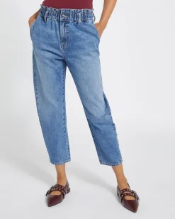 Outlet Dunnes Stores High Rise Slouchy Jeans