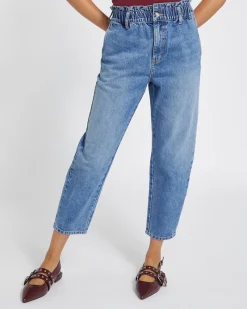 Outlet Dunnes Stores High Rise Slouchy Jeans