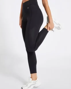 Hot Dunnes Stores High Waisted Stretch Core Black 7/8 Leggings