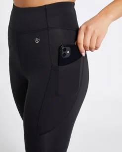 Hot Dunnes Stores High Waisted Stretch Core Black 7/8 Leggings