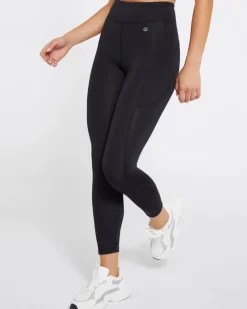Hot Dunnes Stores High Waisted Stretch Core Black 7/8 Leggings