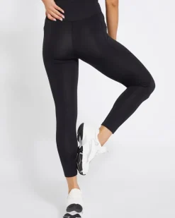 Hot Dunnes Stores High Waisted Stretch Core Black 7/8 Leggings