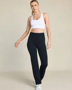 Online Dunnes Stores High Waisted Stretch Core Black Joggers