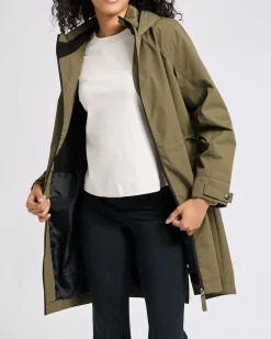 Fashion Dunnes Stores Hooded Spring Rain Parka Coat