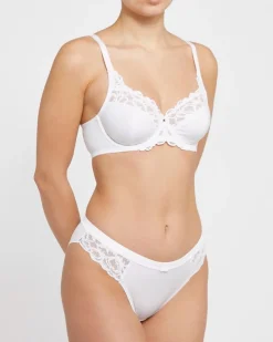 Hot Dunnes Stores Jacquard Non-Padded Wired Full Cup Bra