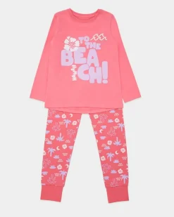 Outlet Dunnes Stores Jersey Pyjama Set (2-14 Years)