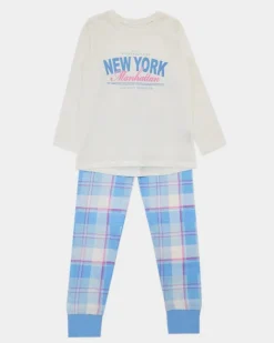 Clearance Dunnes Stores Jersey Pyjama Set (2-14 Years)