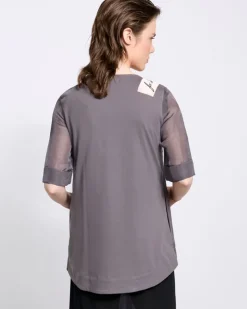 Outlet Dunnes Stores Joanne Hynes The 'Artisan' Abstract Sequin Organza Sequin Top