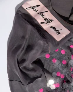 Outlet Dunnes Stores Joanne Hynes The 'Artisan' Abstract Sequin Organza Sequin Top