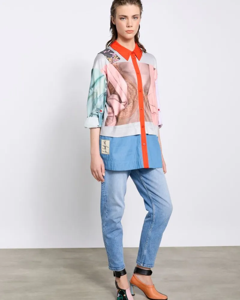 Sale Dunnes Stores Joanne Hynes The 'Collectors' Memorabilia Print Shirt