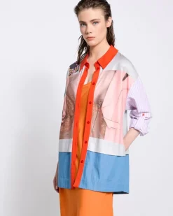 Sale Dunnes Stores Joanne Hynes The 'Collectors' Memorabilia Print Shirt