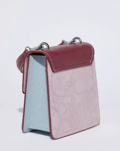 Sale Dunnes Stores Joanne Hynes The 'Mná' Classic Bag In Oxblood Faux Leather