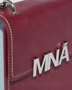 Sale Dunnes Stores Joanne Hynes The 'Mná' Classic Bag In Oxblood Faux Leather