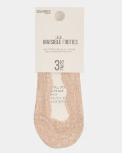 Best Dunnes Stores Lace Footies - Pack Of 3