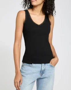 Discount Dunnes Stores Lace Trim Vest