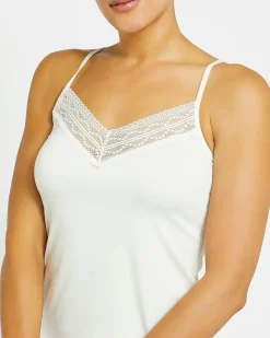 New Dunnes Stores Lace Trim Vest Top
