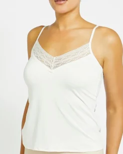 New Dunnes Stores Lace Trim Vest Top