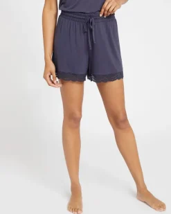 Best Dunnes Stores Lace Trim Viscose Pyjama Shorts