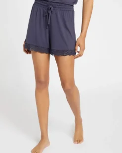 Best Dunnes Stores Lace Trim Viscose Pyjama Shorts
